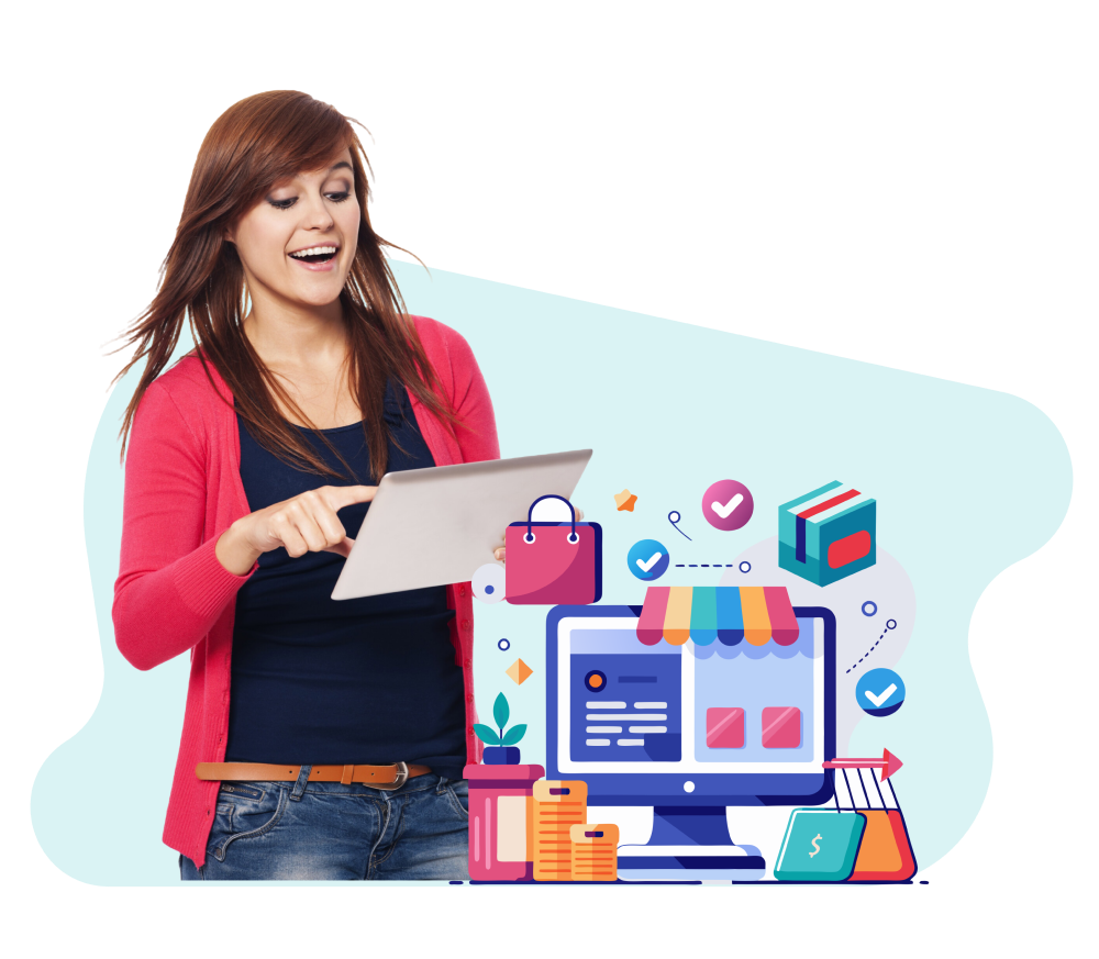 callerdesk automation setting up your call center illustration graphic.svg